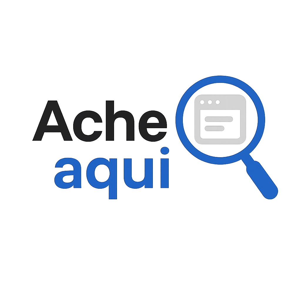 Logo Ache aqui